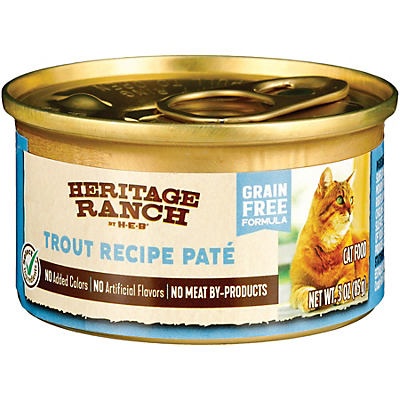 Heritage Ranch by H E B Trout Recipe Pate Cat Food 3 oz Shipt