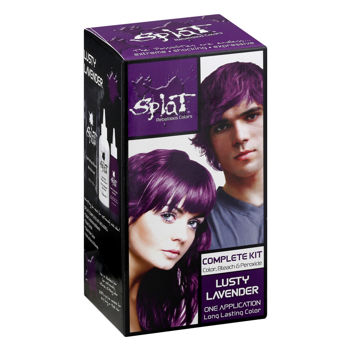 slide 9 of 9, Splat Lusty Lavender Hair Color Kit - Each, 1 ct