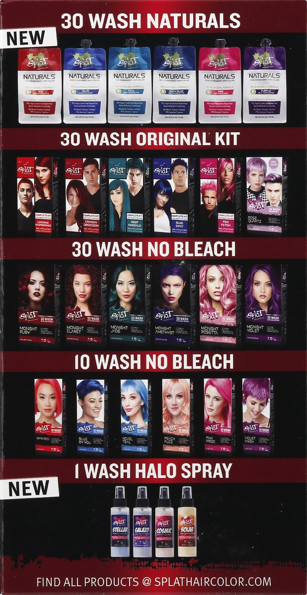 slide 7 of 9, Splat Lusty Lavender Hair Color Kit - Each, 1 ct