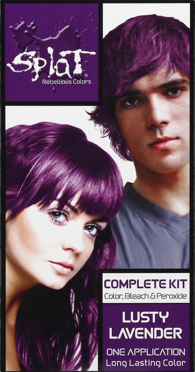 slide 6 of 9, Splat Lusty Lavender Hair Color Kit - Each, 1 ct