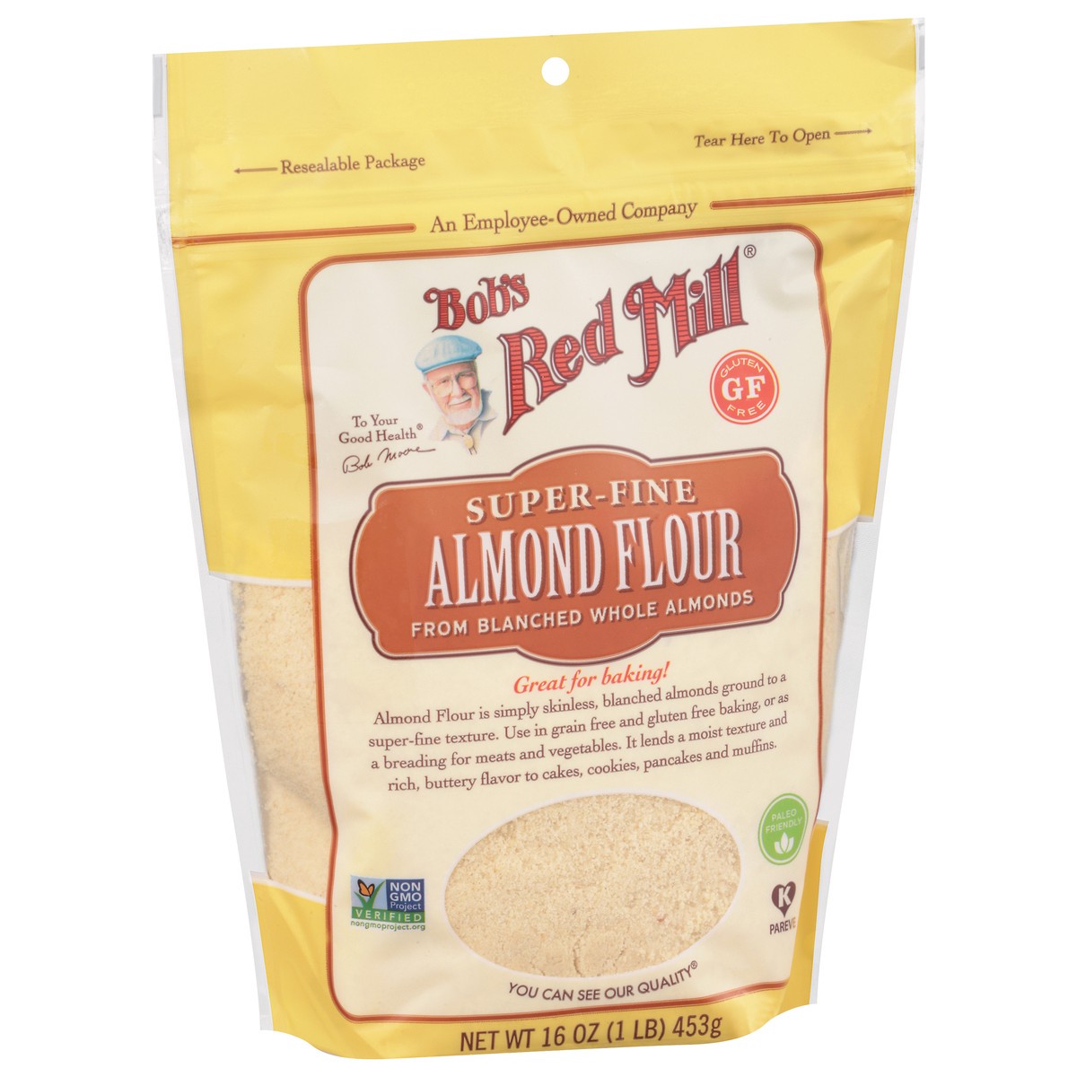 slide 4 of 9, Bob's Red Mill Super-Fine Almond Flour 16 oz, 16 oz