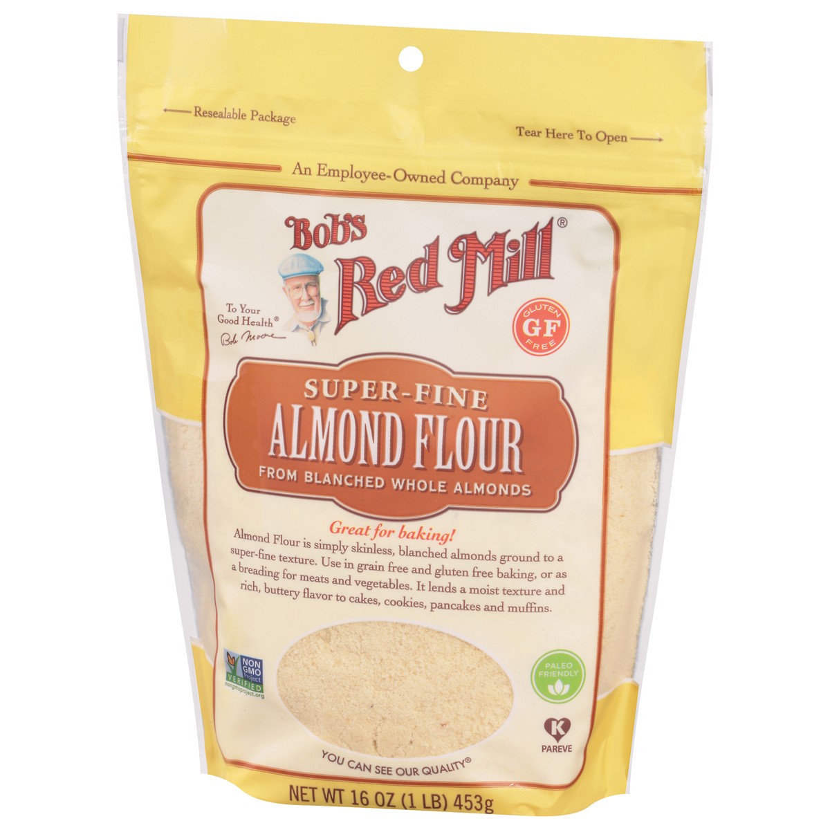 slide 5 of 9, Bob's Red Mill Super-Fine Almond Flour 16 oz, 16 oz