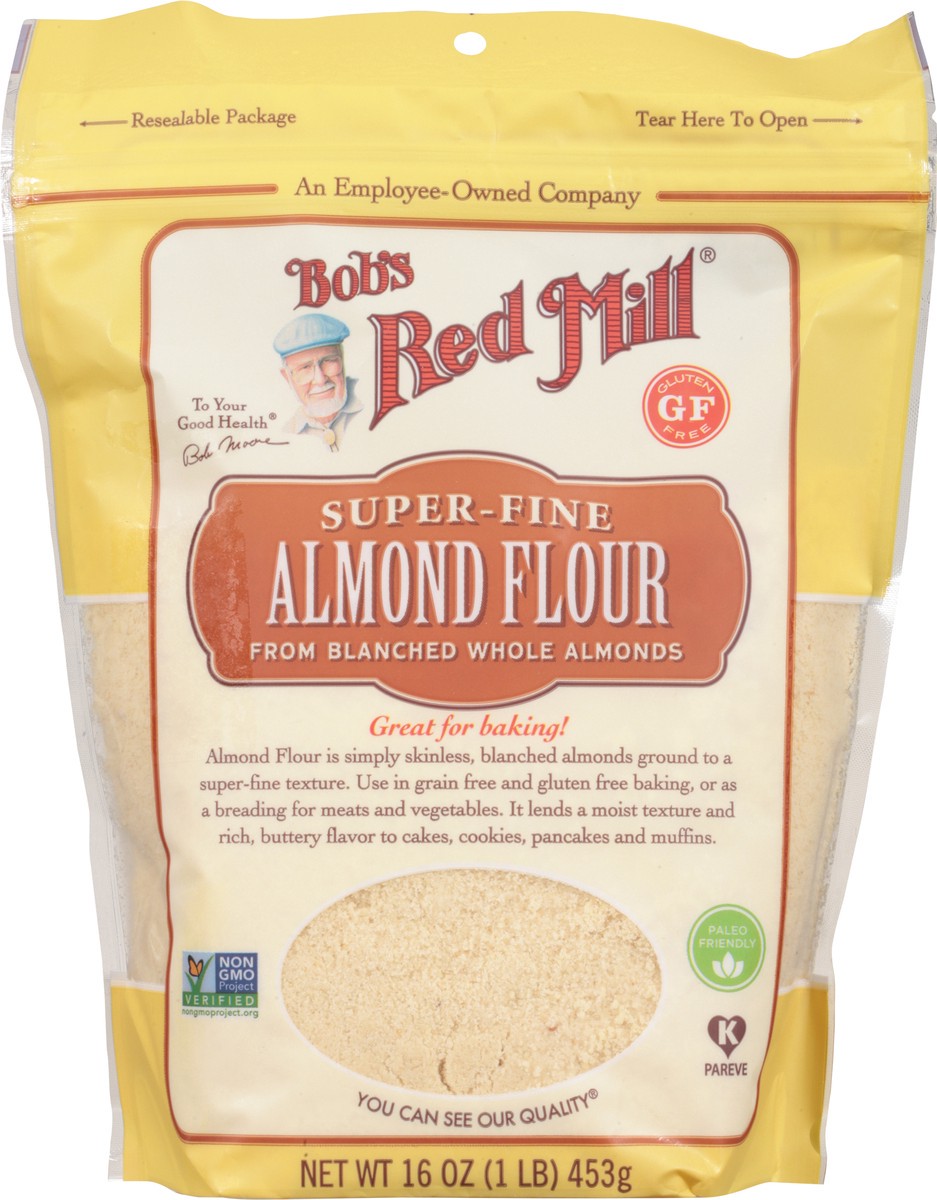 slide 7 of 9, Bob's Red Mill Super-Fine Almond Flour 16 oz, 16 oz