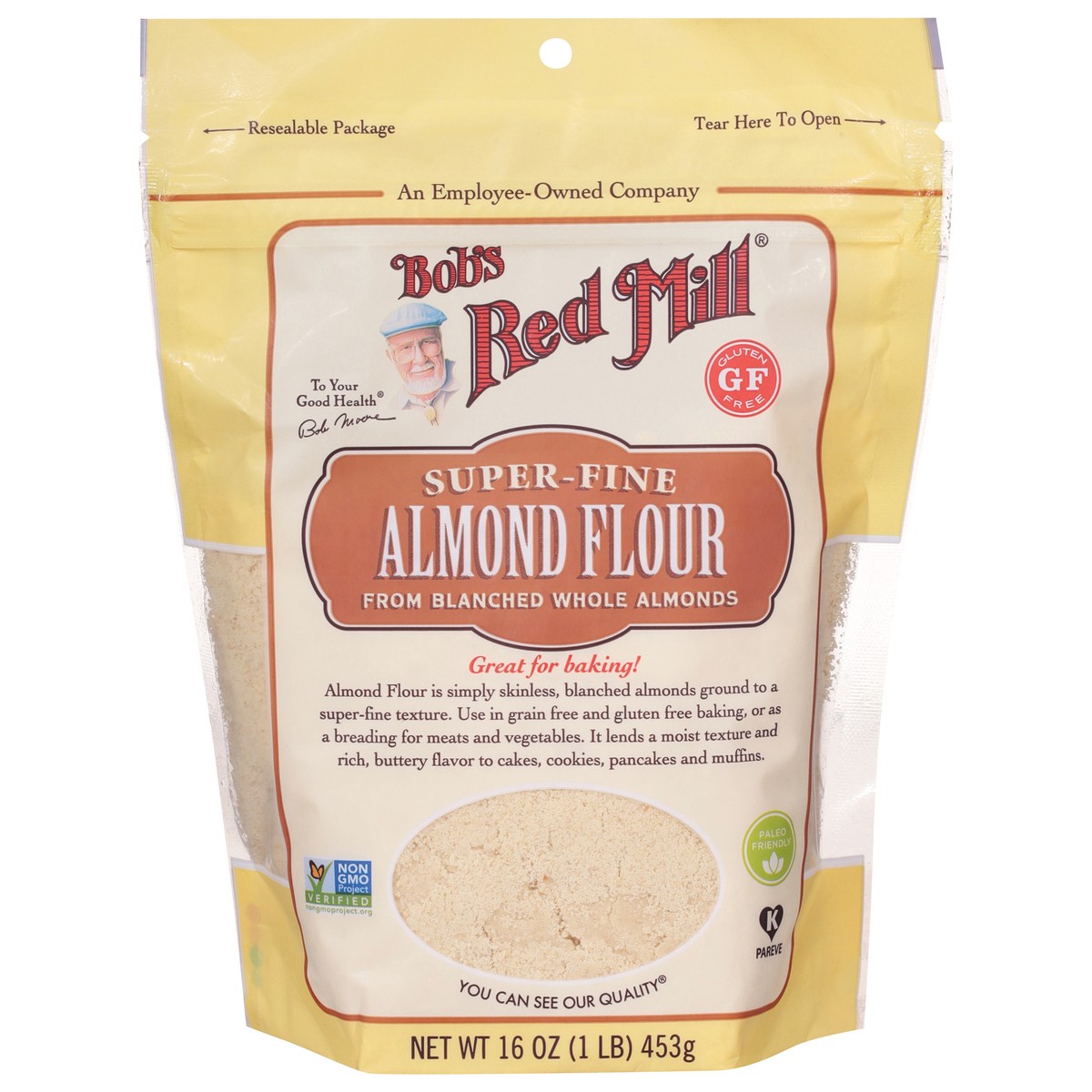 slide 1 of 9, Bob's Red Mill Super-Fine Almond Flour 16 oz, 16 oz