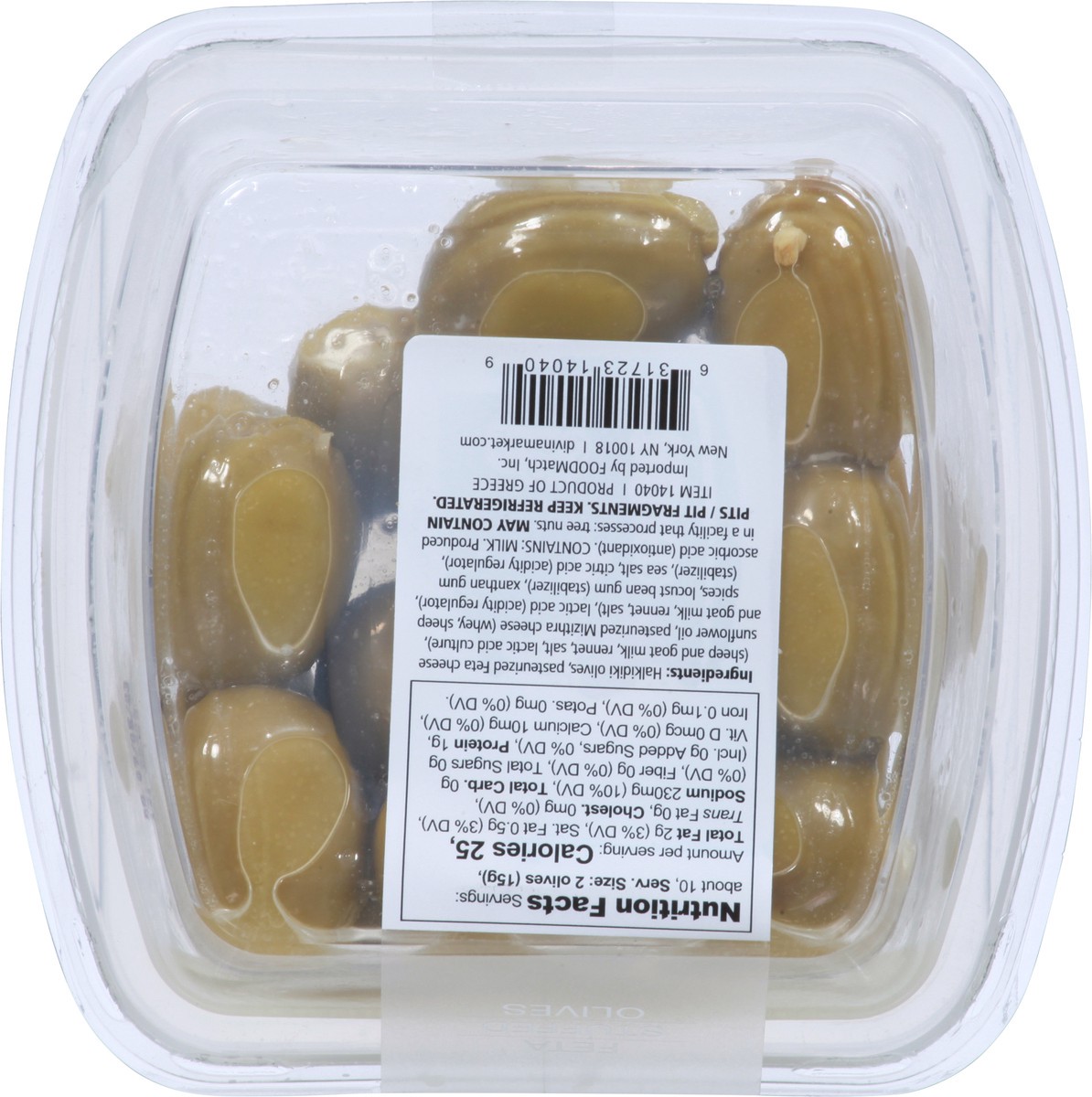 slide 5 of 9, Divina Feta Stuffed Olives 5.5 oz, 5.5 oz