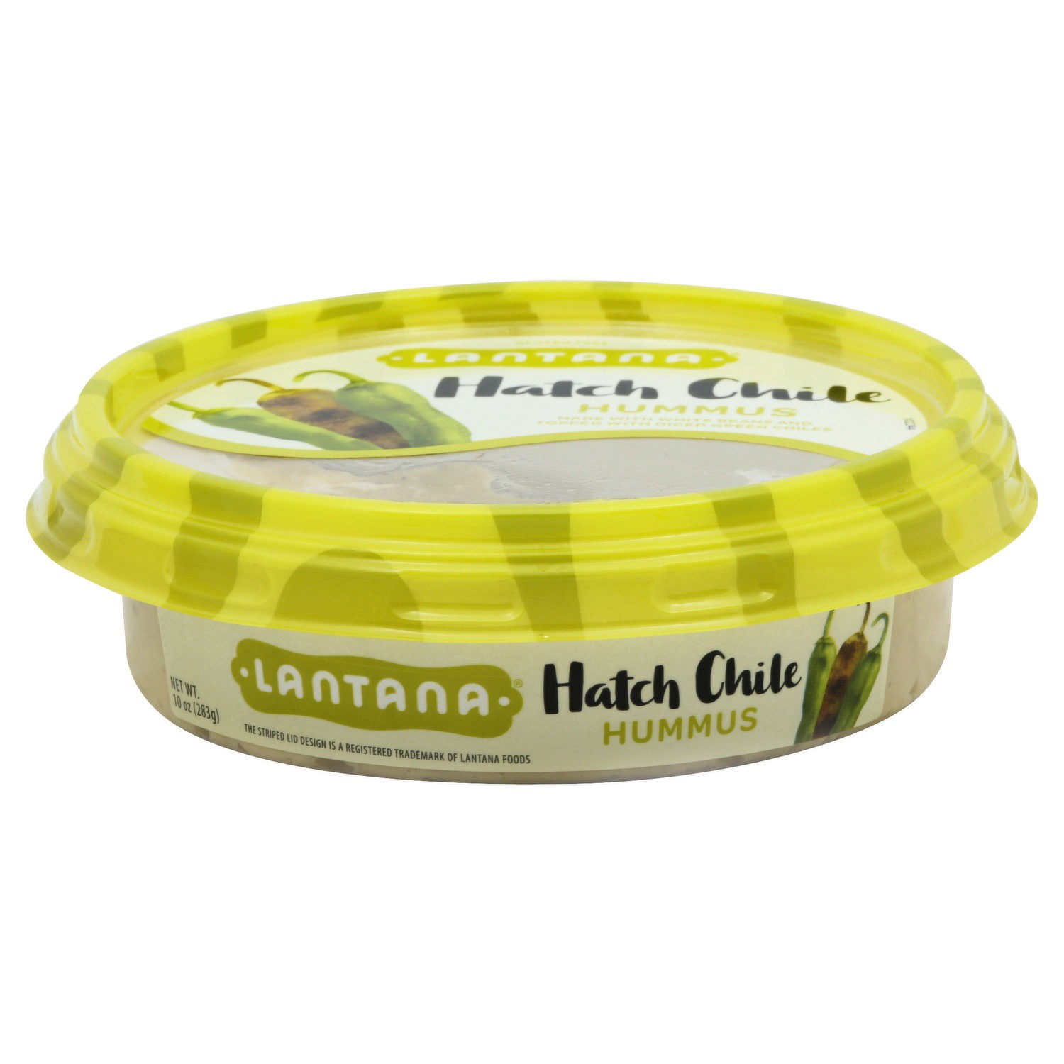 slide 1 of 7, Lantana Hatch Chile Hummus, 10 oz
