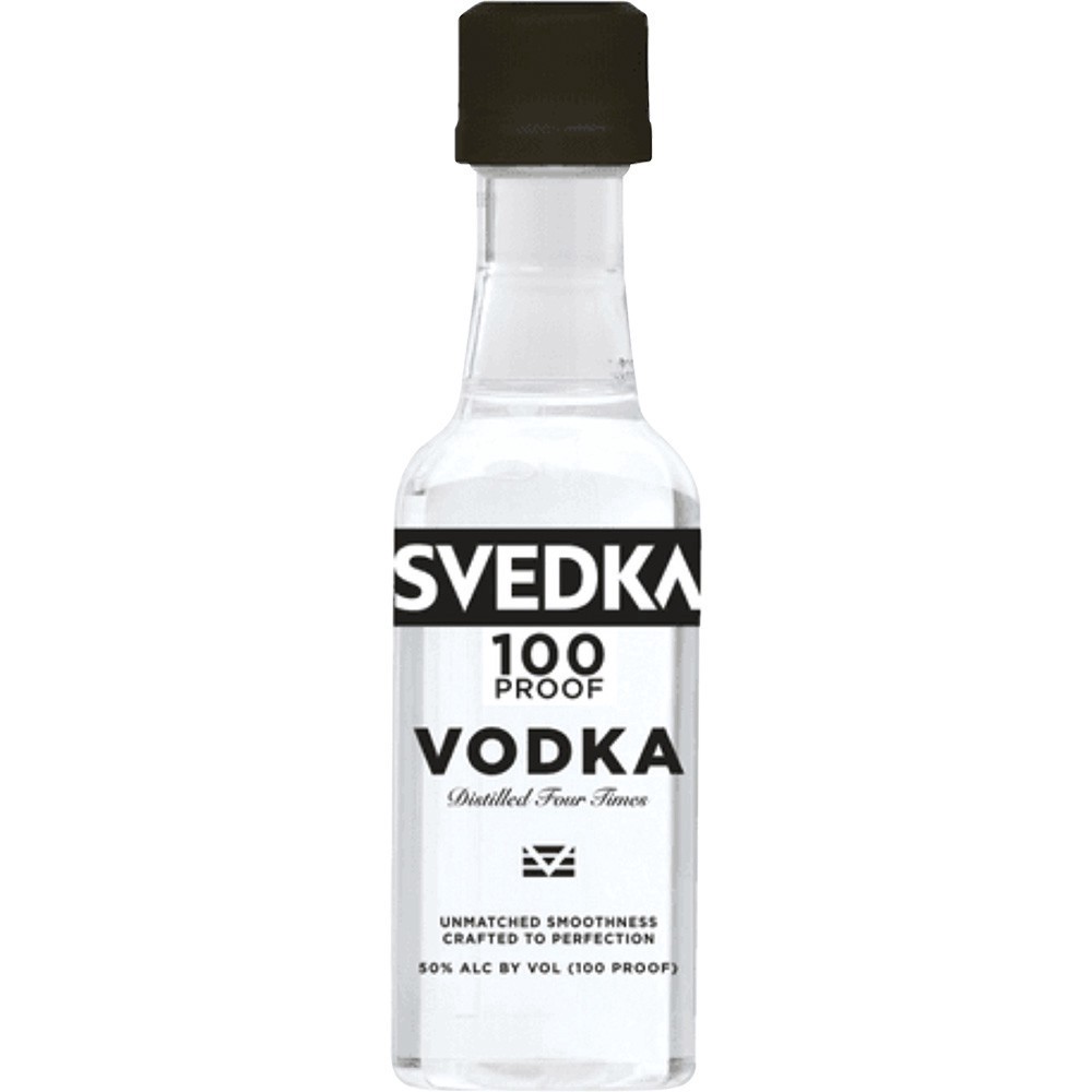 slide 1 of 1, Svedka 100 Proof Vodka, 50 ml