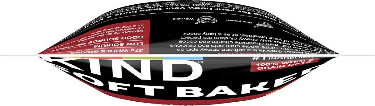 slide 6 of 13, KIND Soft Baked Dark Chocolate Chunk Granola, 11 oz