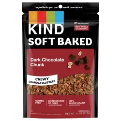 KIND Soft Baked Dark Chocolate Chunk Granola
