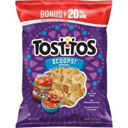 Tostitos Scoops Bonus Size 12oz - 12 OZ