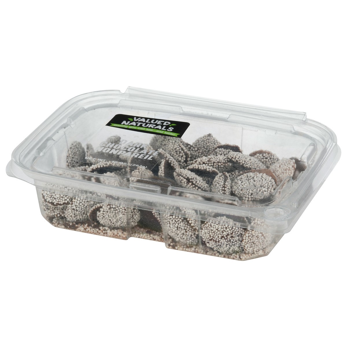 slide 4 of 12, Valued Naturals Nonpareil Dark Chocolate 10 oz, 10 oz