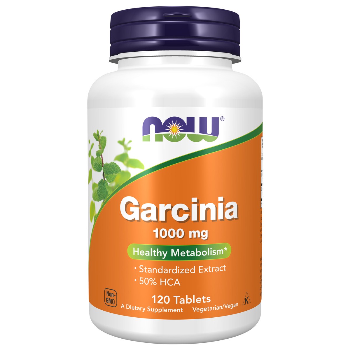 slide 1 of 4, NOW Garcinia 1,000 mg - 120 Tablets, 120 ct