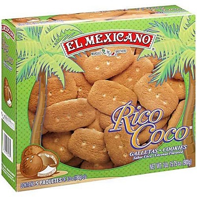 slide 1 of 1, El Mexicano Rico Coco Cookies, 31 oz