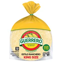 Guerrero King Size High Lime Tortillas