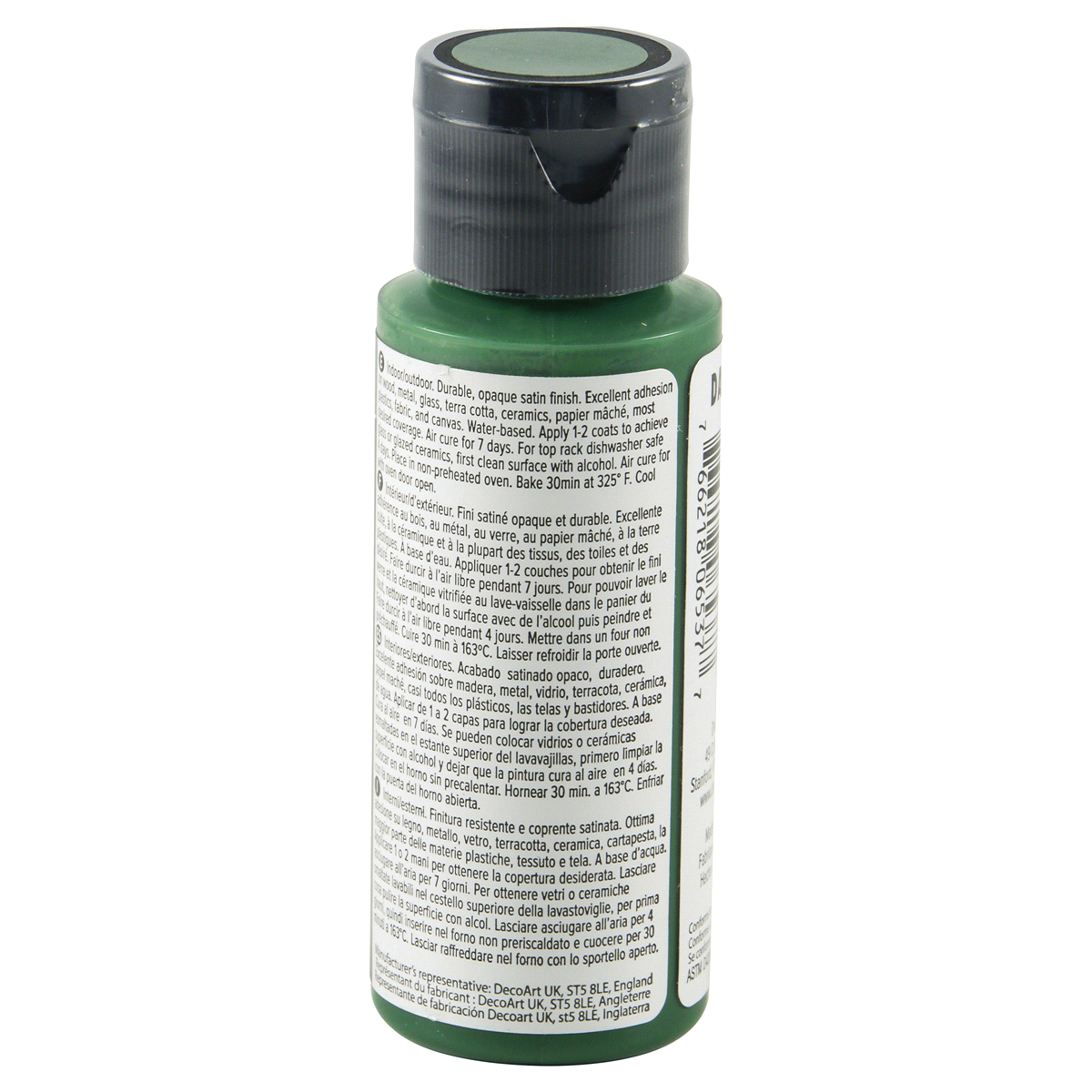 slide 4 of 4, Americana Multi Surface Paint Green Beret, 2 oz