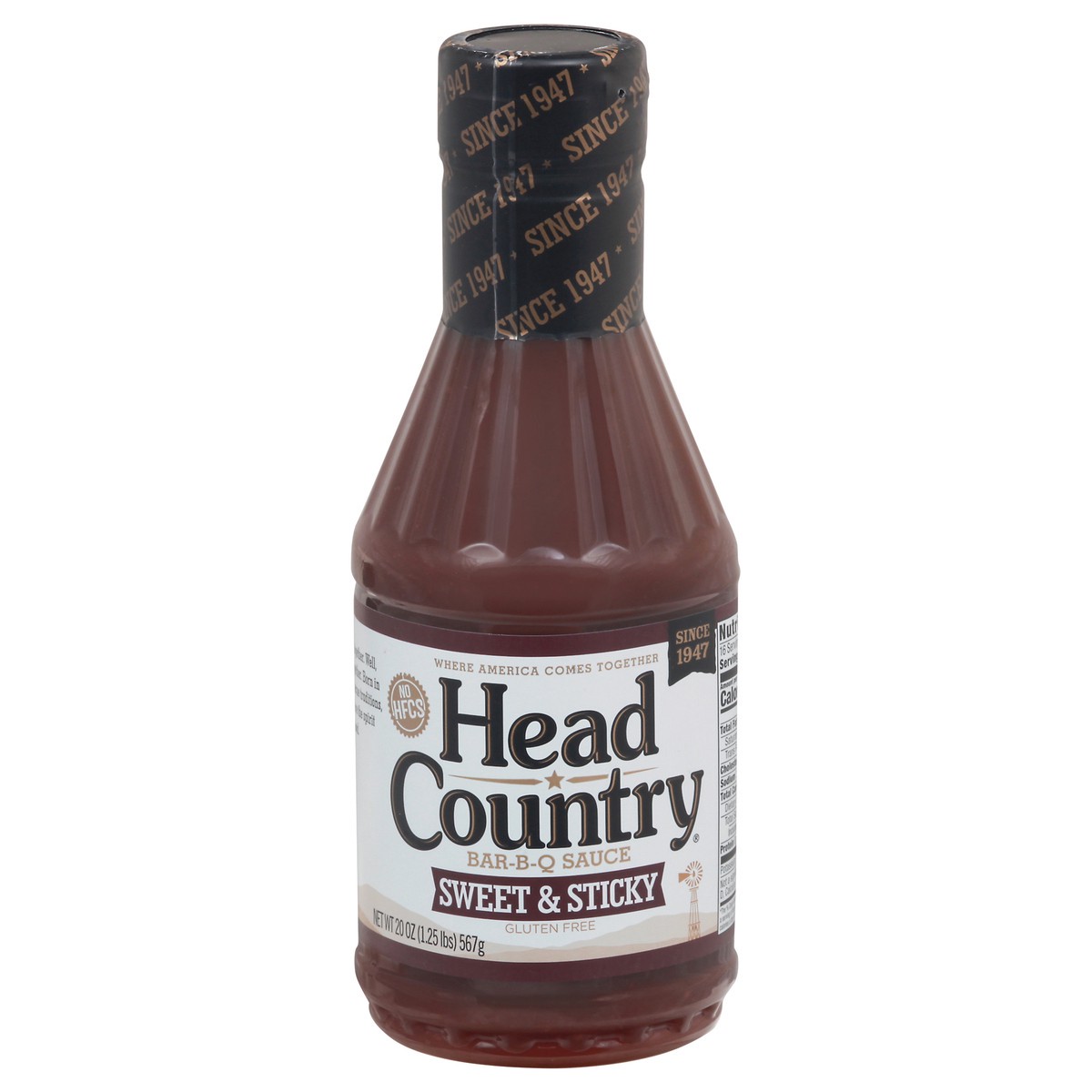 slide 6 of 14, Head Country Gluten Free Sweet & Sticky Bar-B-Q Sauce 20 oz, 20 oz