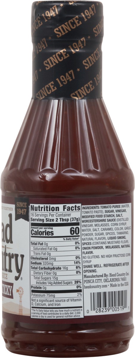 slide 4 of 14, Head Country Gluten Free Sweet & Sticky Bar-B-Q Sauce 20 oz, 20 oz