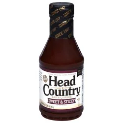 Head Country Gluten Free Sweet & Sticky Bar-B-Q Sauce 20 oz