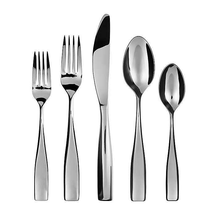 slide 1 of 3, Gourmet Settings Moments Flatware Set, 40 ct