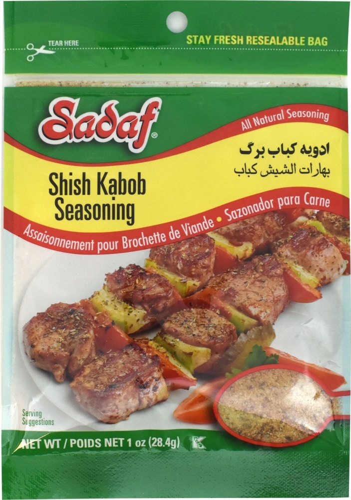 slide 1 of 1, Sadaf Shish Kabob All Natural Seasoning, 1 oz