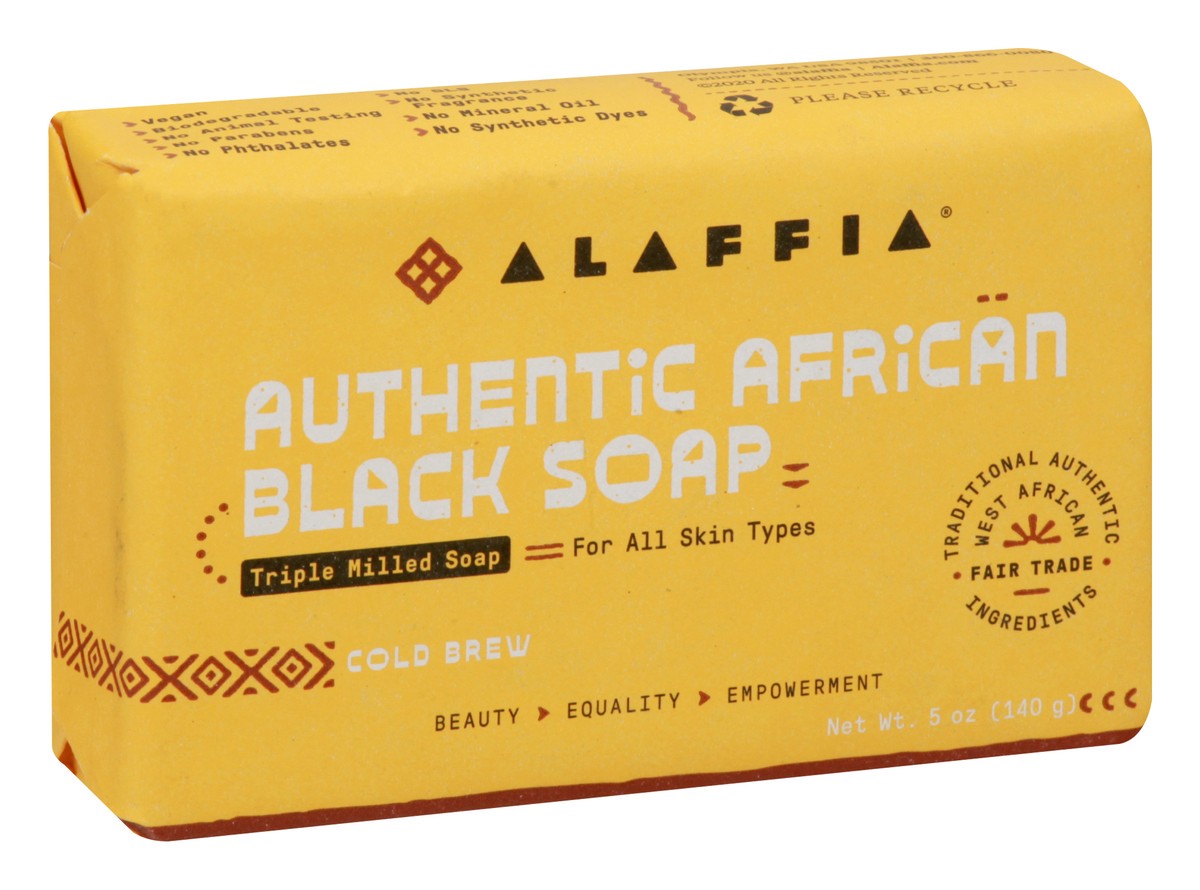 slide 12 of 12, Alaffia Authentic African Cold Brew Black Soap 5 oz, 5 oz