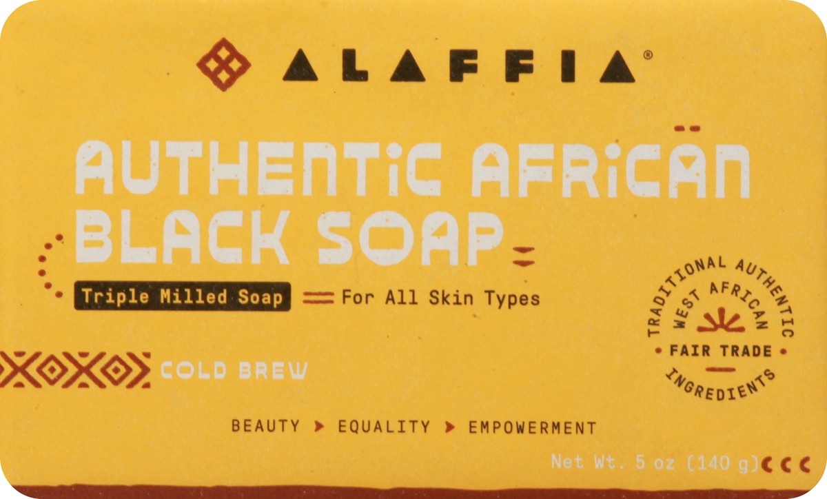 slide 10 of 12, Alaffia Authentic African Cold Brew Black Soap 5 oz, 5 oz