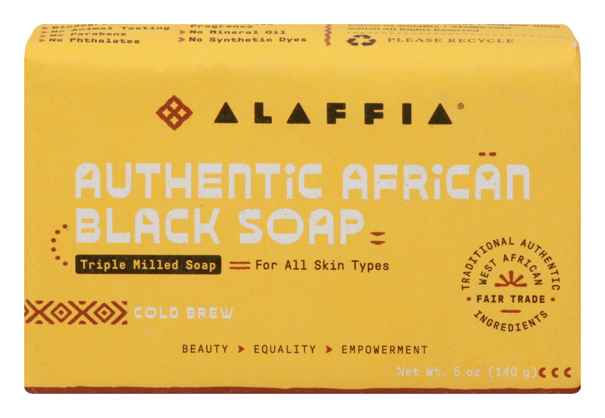 slide 1 of 12, Alaffia Authentic African Cold Brew Black Soap 5 oz, 5 oz