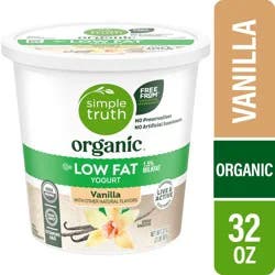 Simple Truth Organic Lowfat Vanilla Yogurt
