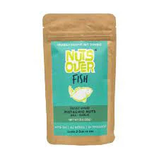 Nuts Over Fish Topping Pistachios