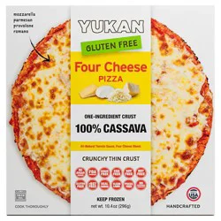 Yukan Four Cheese Cassava Pizza