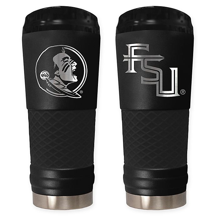 slide 1 of 1, NCAA Florida State University Powder Coated Stealth Draft Tumbler, 24 oz