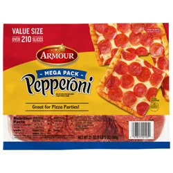 Armour Sliced Pepperoni 21 Oz - 21 OZ