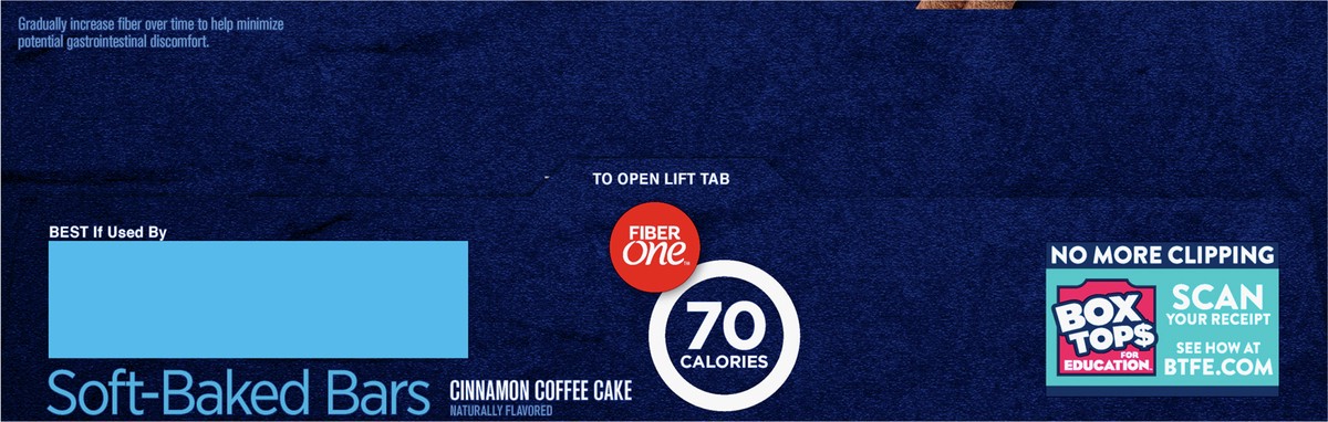 slide 9 of 9, Fiber One 70 Calorie Soft Baked Bars, Cinnamon Coffee Cake, Mega Pack, 18 Ct, 16 oz, 18 ct