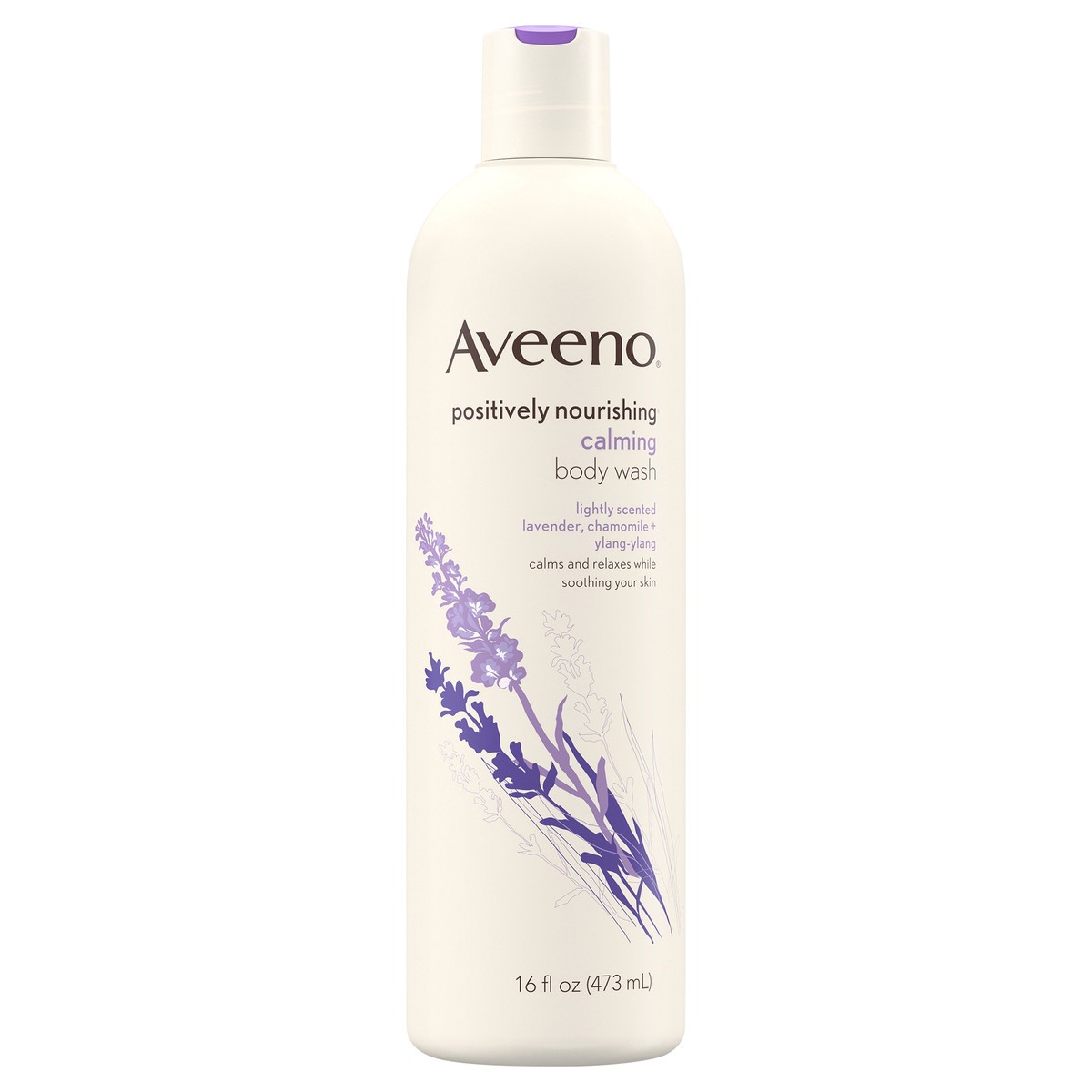 slide 9 of 11, Aveeno Lavender Body Wash Calming, 16 fl oz