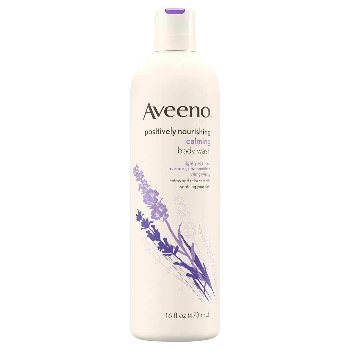 slide 8 of 11, Aveeno Lavender Body Wash Calming, 16 fl oz