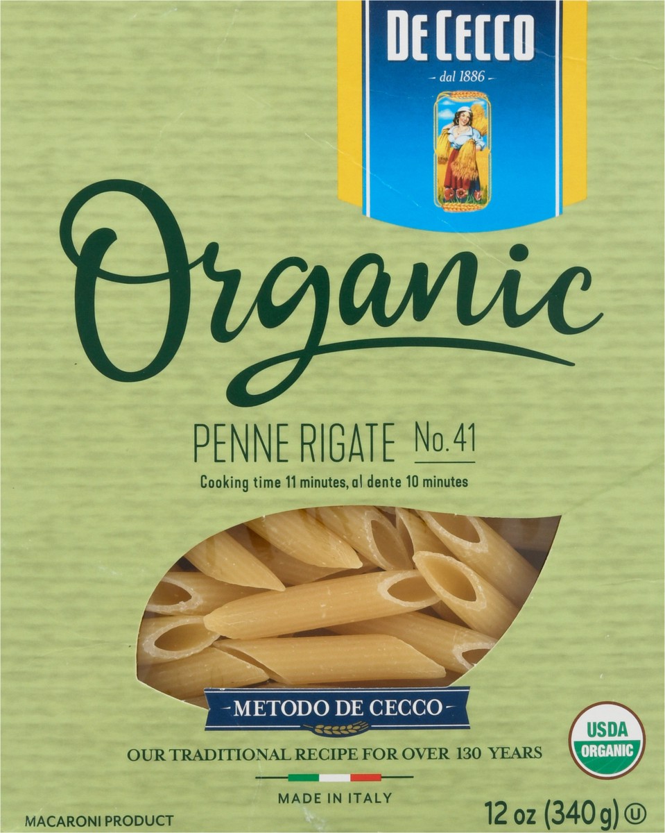 slide 7 of 14, De Cecco Organic Pasta Penne Rigate - 12 oz, 12 oz