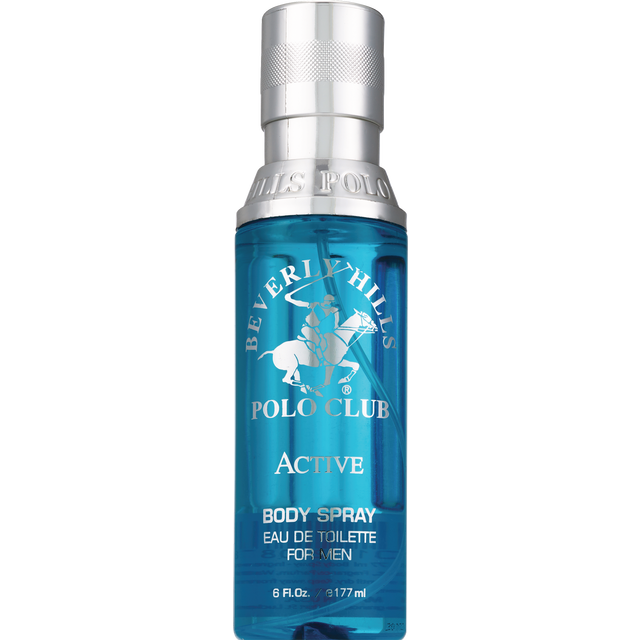 slide 1 of 1, BEVERLY HILLS POLO CLUB Bhpc Active 6Oz Body Spray, 6 oz