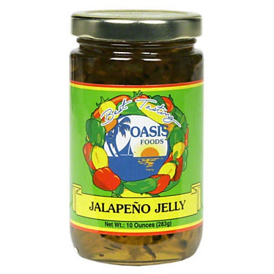 slide 1 of 1, Oasis Foods Jalapeno Jelly, 10 oz