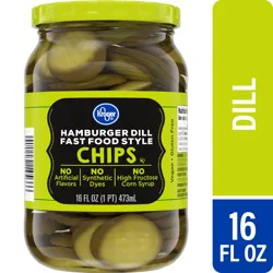 Kroger Hamburger Dill Fast Food Style Chips