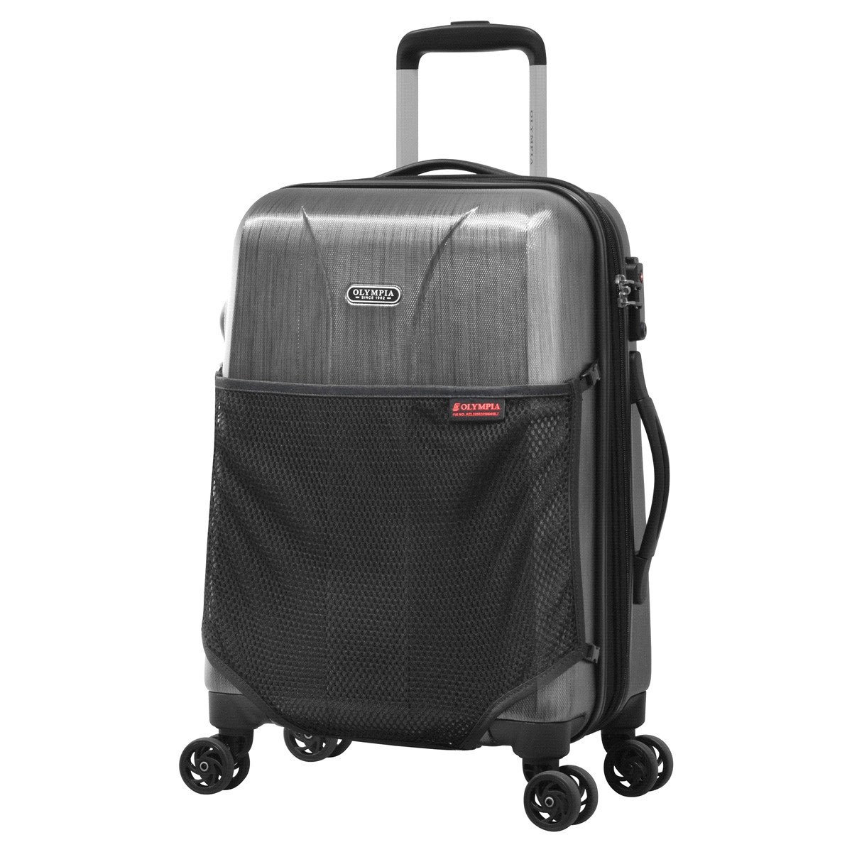 slide 1 of 25, Olympia Aerolite 21 Carry-On Luggage Gray, 1 ct