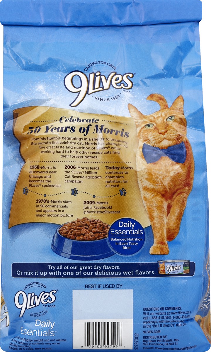 slide 6 of 6, 9Lives Daily Essentials Dry Cat Food, 3.47-Pound Bag, 3.47 lb