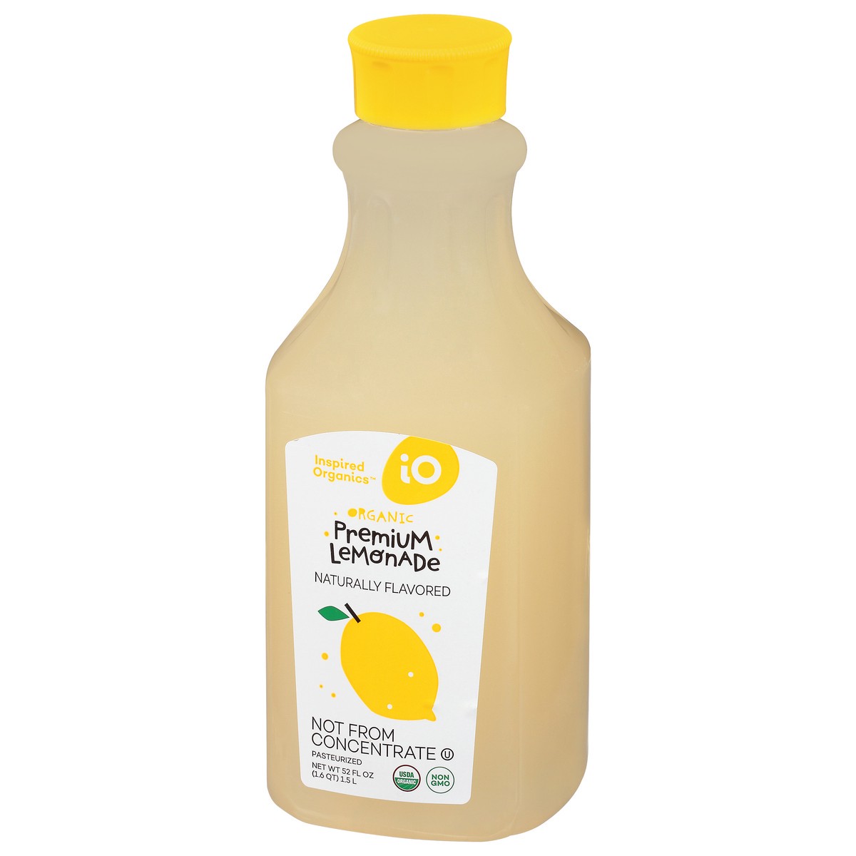 slide 3 of 9, Inspired Organics Organic Premium Lemonade 52 fl oz Bottle, 52 fl oz