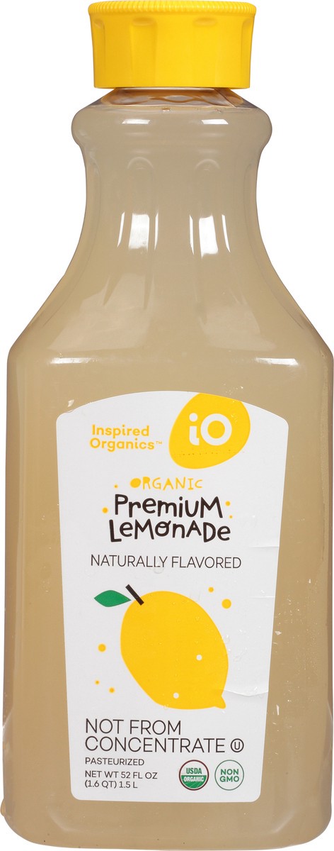 slide 6 of 9, Inspired Organics Organic Premium Lemonade 52 fl oz Bottle, 52 fl oz