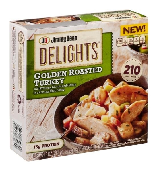 slide 1 of 1, Jimmy Dean Delights Golden Roasted Turkey Bowl, 8 oz