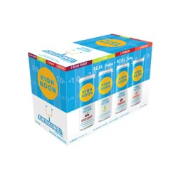 High Noon End Zone Pack Vodka Hard Seltzer Variety Pack 8 355ml Cans