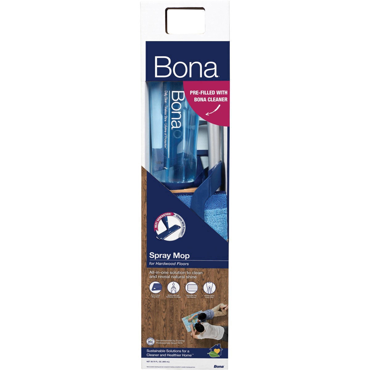 slide 170 of 184, Bona Hardwood Floor Spray Mop, 1 ct