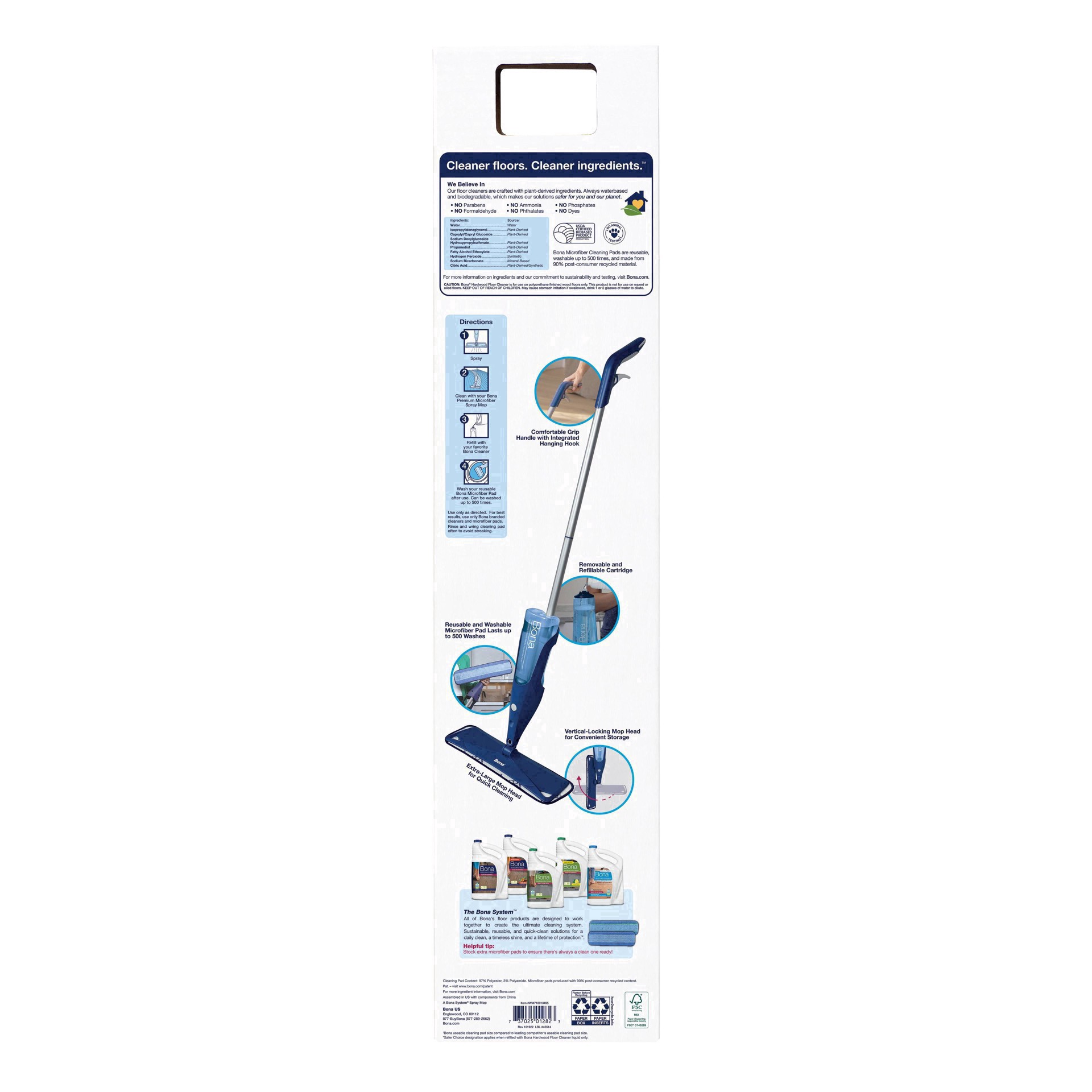 slide 99 of 184, Bona Hardwood Floor Spray Mop, 1 ct