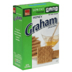 slide 1 of 1, Harris Teeter Graham Crackers - Reduced Fat, 14.4 oz