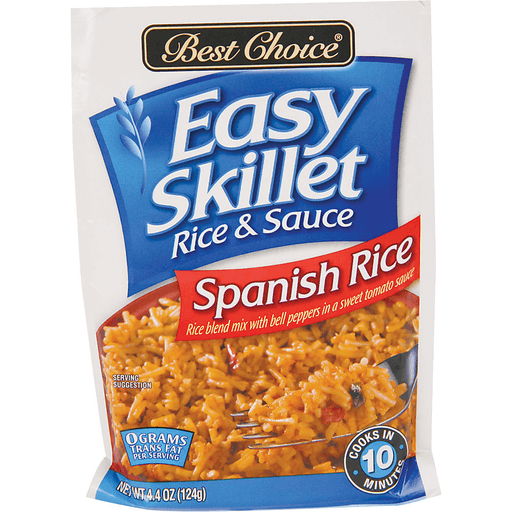 slide 1 of 1, Best Choice Easy Skillet Spanish Rice Rice Sauce, 4.4 oz