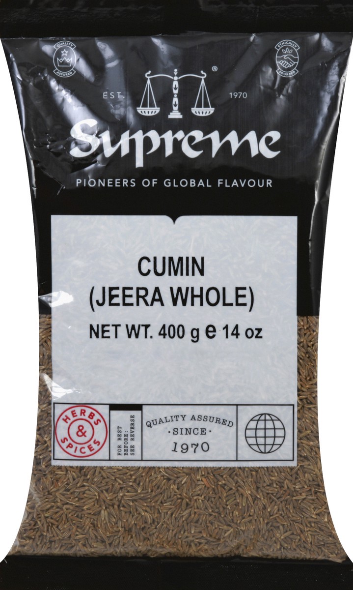 slide 5 of 5, Supreme Cumin 400 g, 400 g